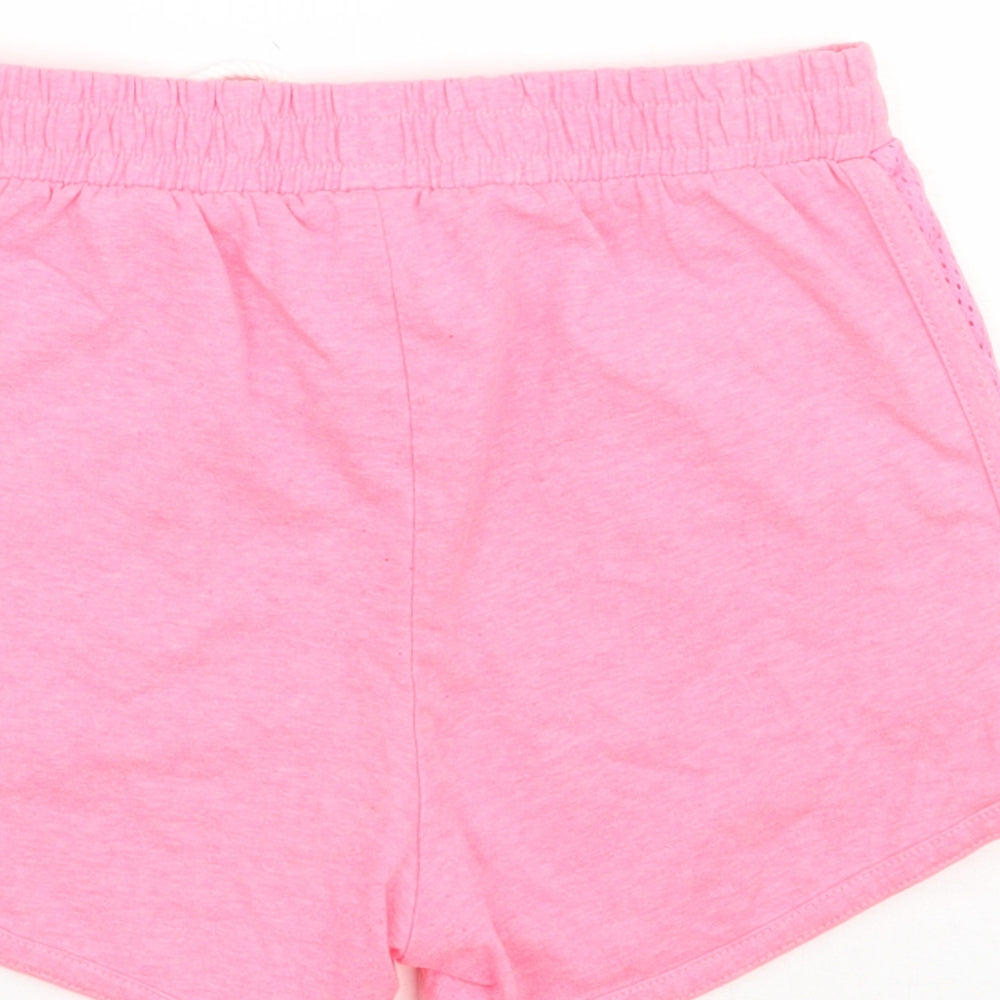 TU Girls Pink   Sweat Shorts Size 9-10 Years