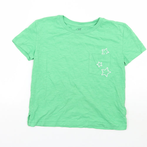 Gap Girls Green   Basic T-Shirt Size M