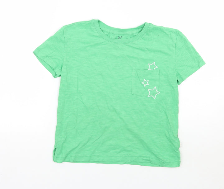 Gap Girls Green   Basic T-Shirt Size M