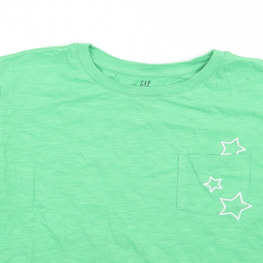 Gap Girls Green   Basic T-Shirt Size M