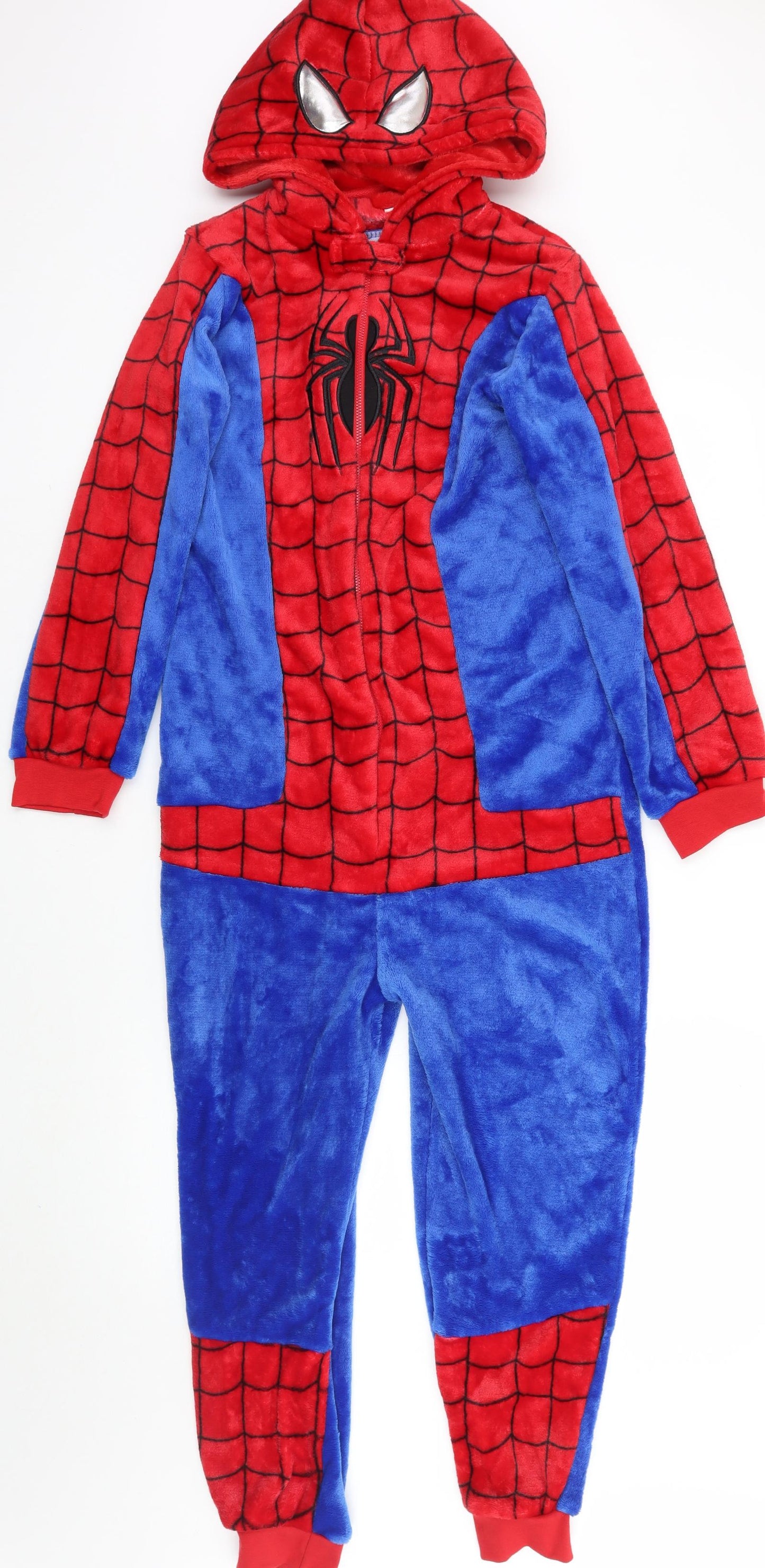 Primark Boys Blue  Rayon  One Piece Size 11 Years  - Spiderman