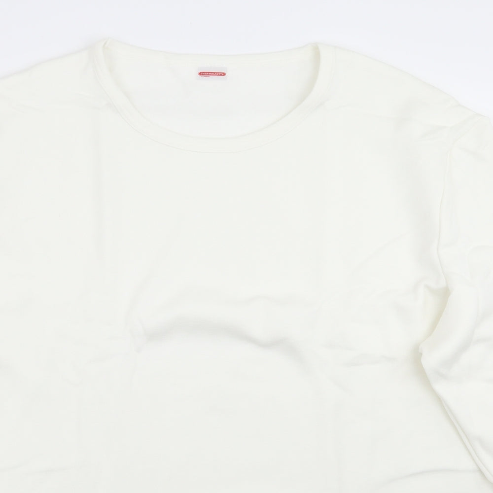Damart Mens Ivory    T-Shirt Size 2XL