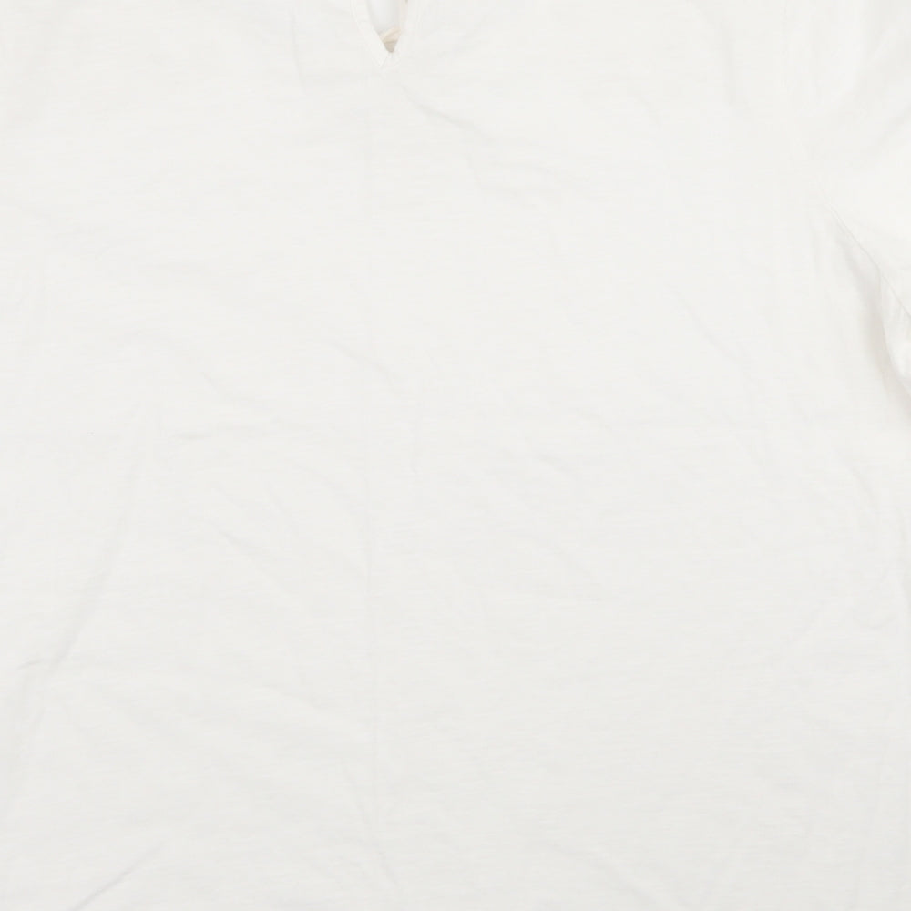 Bonmarché Womens White   Basic T-Shirt Size 16
