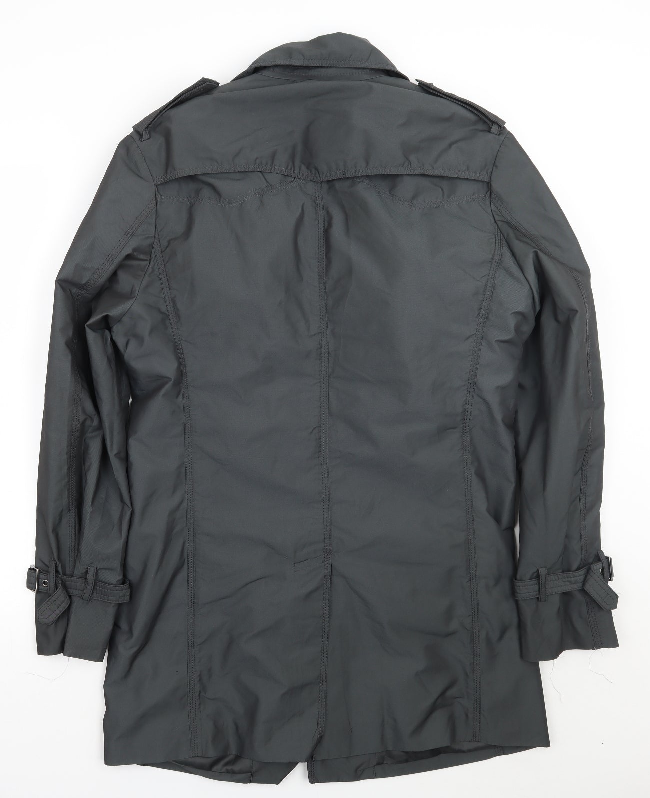 River Island Mens Grey   Jacket Coat Size M