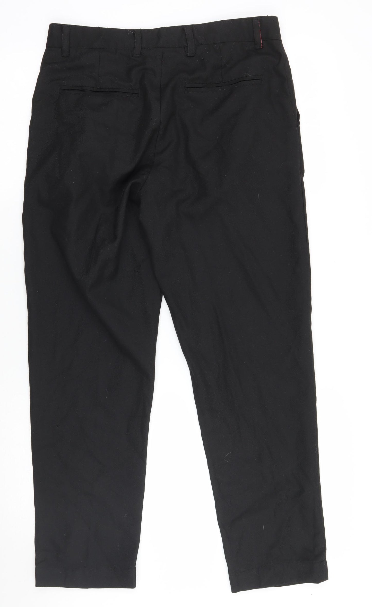 Bellfield Mens Black   Trousers  Size 30 L27 in