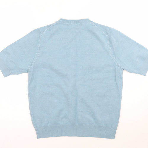 Marks and Spencer Womens Blue   Basic T-Shirt Size 12