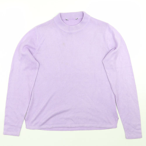 sarah hamilton Womens Purple   Pullover Jumper Size M