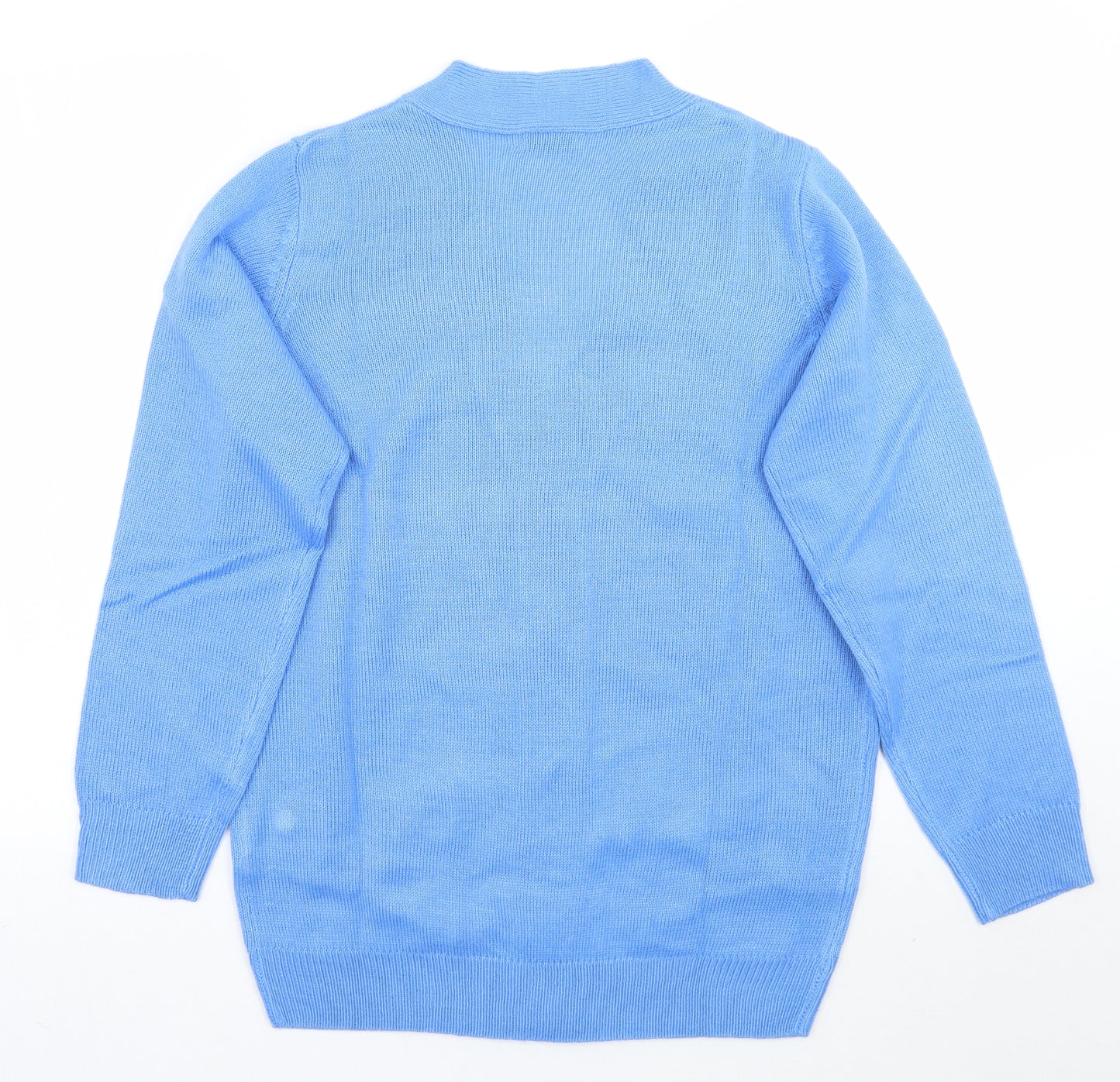 Damart Womens Blue   Cardigan Jumper Size 12