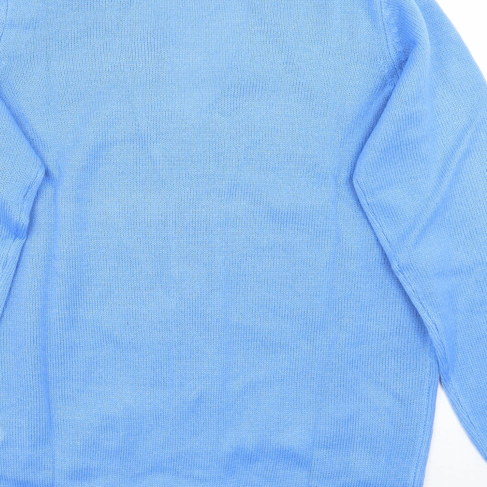 Damart Womens Blue   Cardigan Jumper Size 12