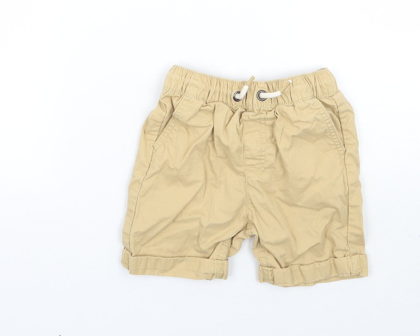 Nutmeg Boys Beige   Chino Shorts Size 3-4 Years