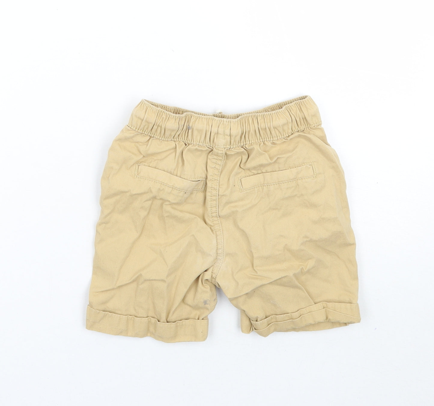 Nutmeg Boys Beige   Chino Shorts Size 3-4 Years