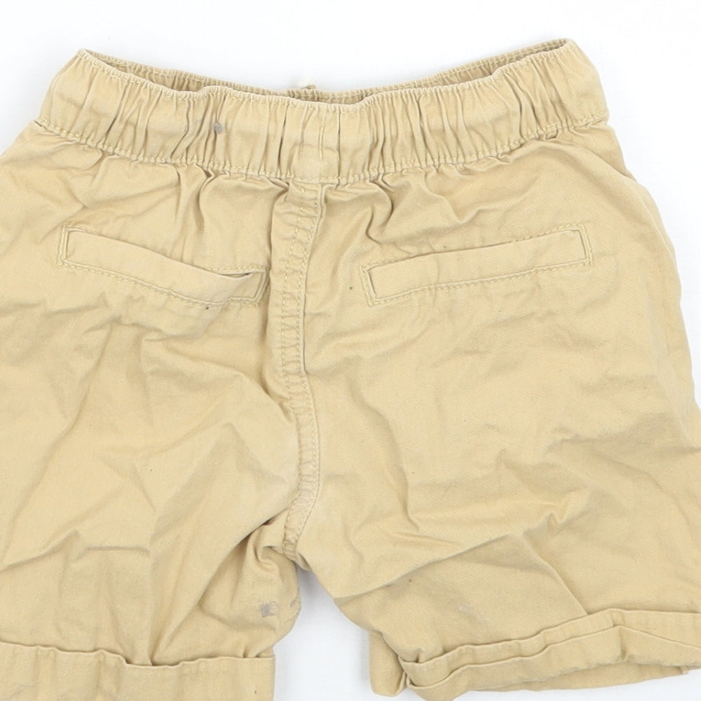 Nutmeg Boys Beige   Chino Shorts Size 3-4 Years