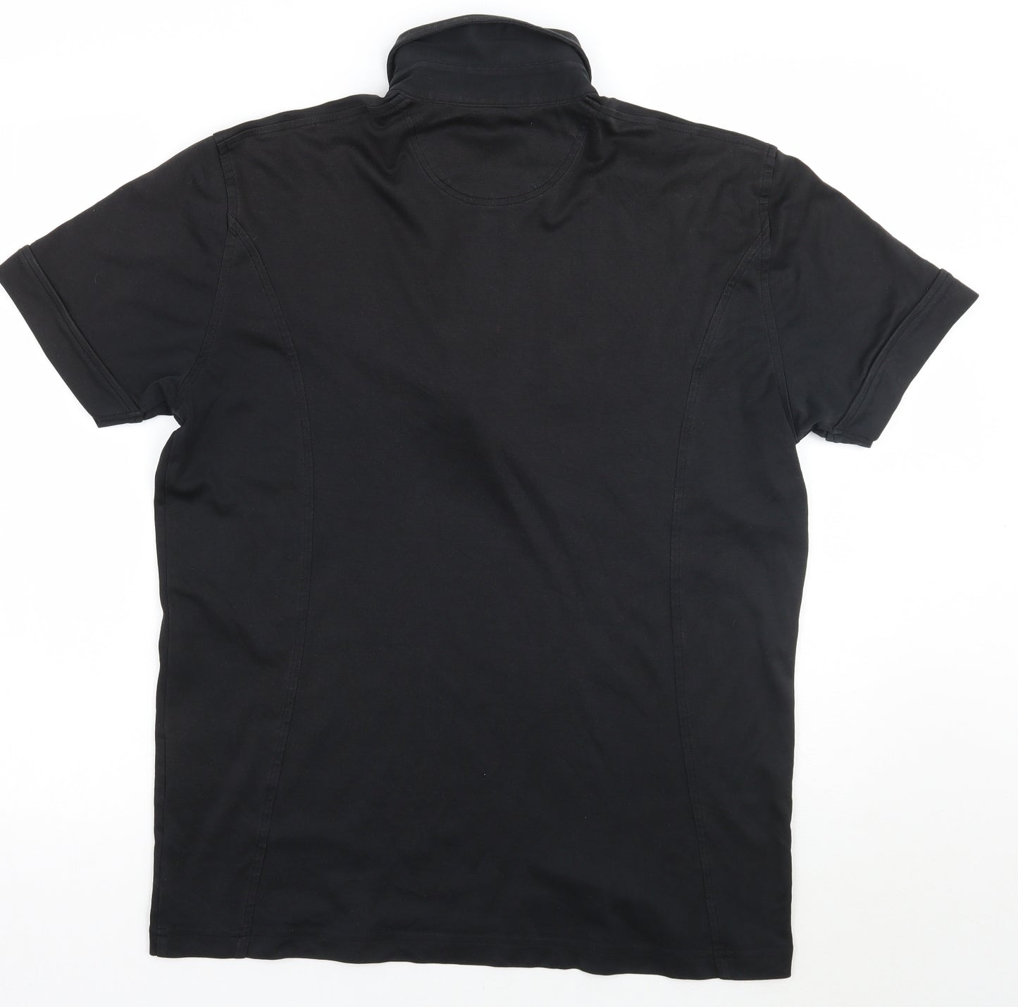 Galvin Green Mens Black    Polo Size M