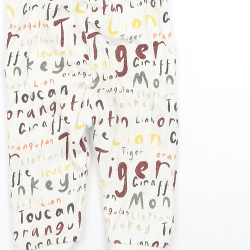 George Baby Ivory   Sweatpants Trousers Size 3-6 Months