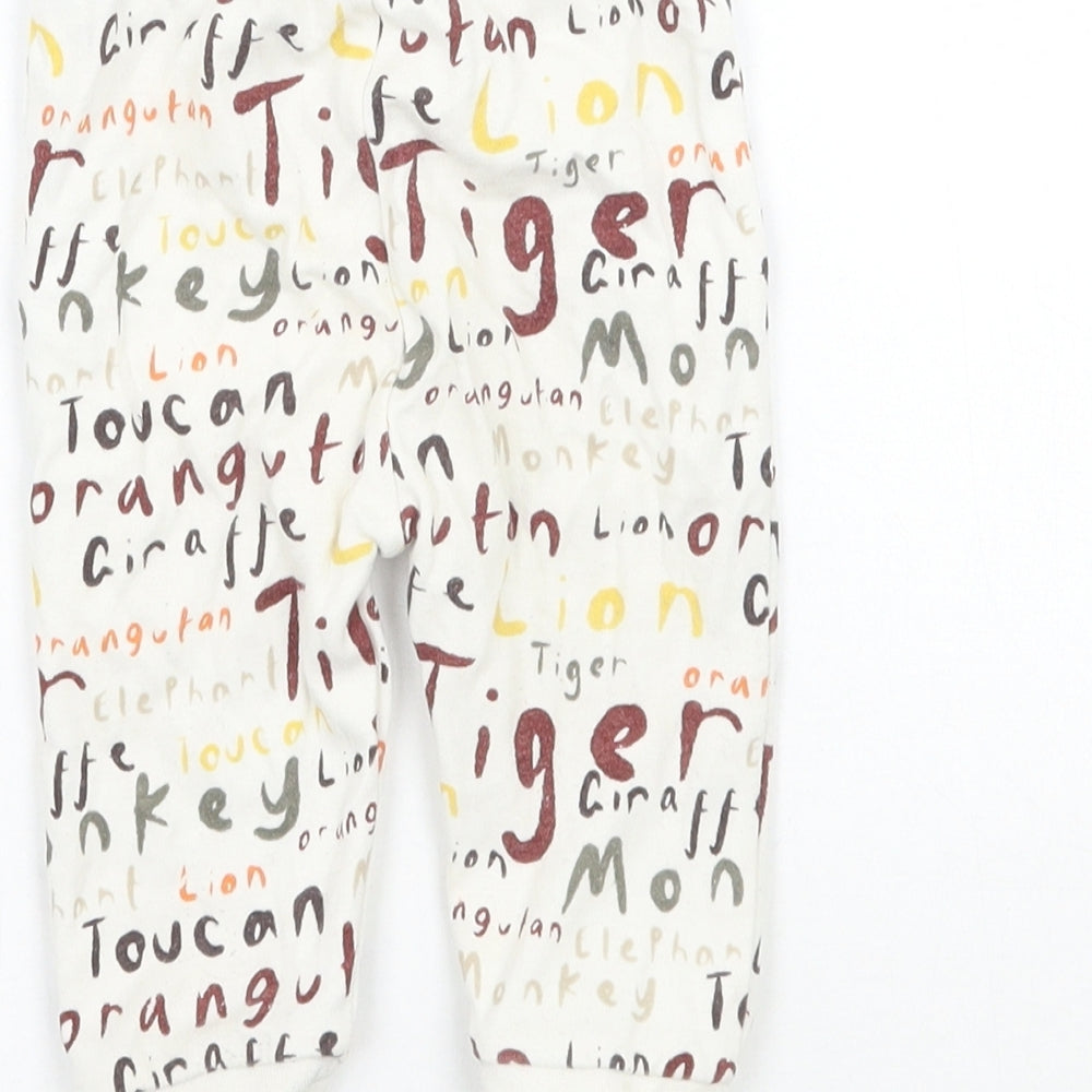 George Baby Ivory   Sweatpants Trousers Size 3-6 Months