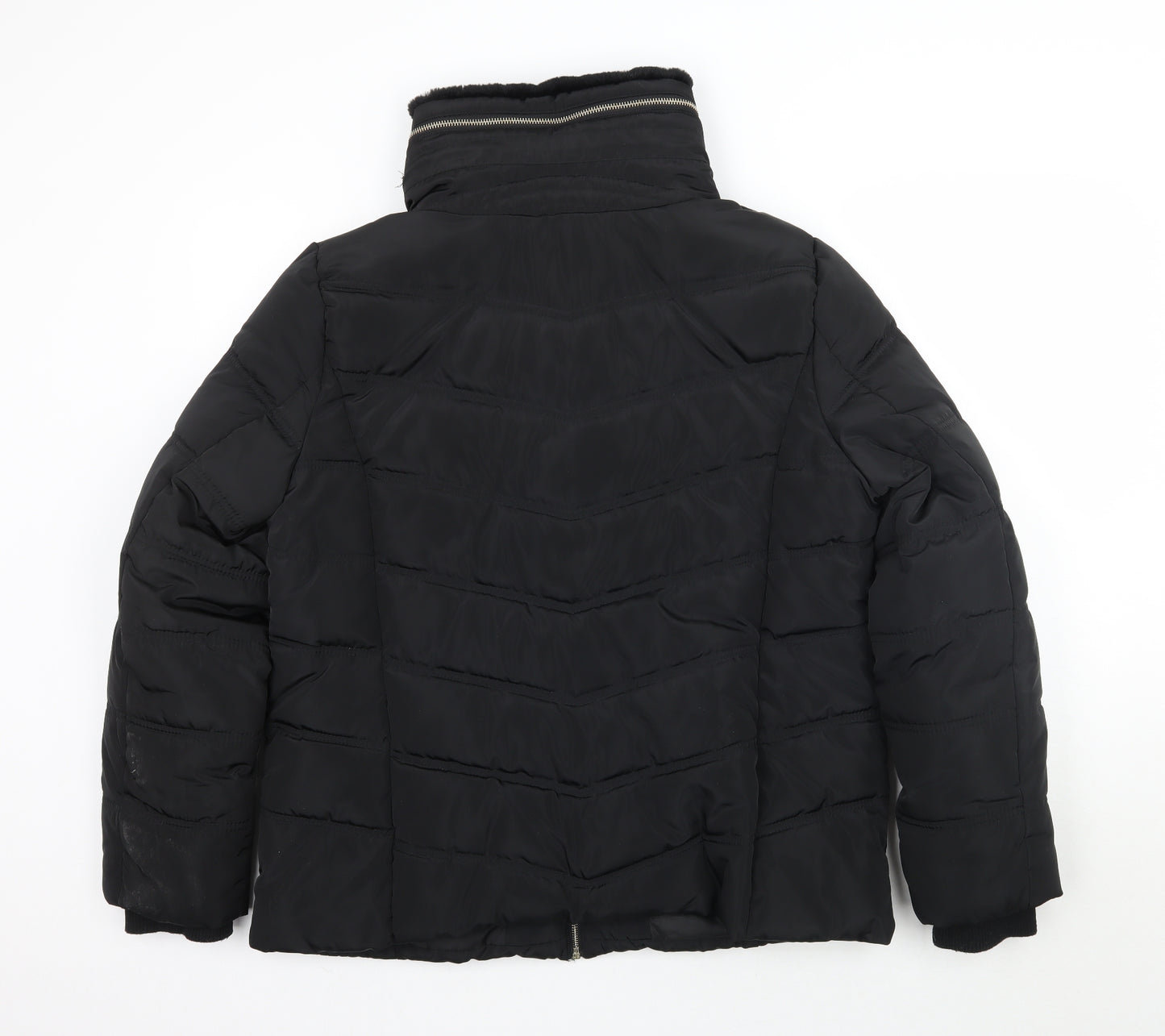 Wallis Womens Black   Jacket Coat Size L