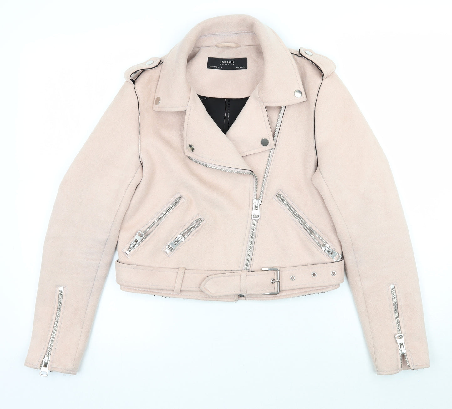 Zara Womens Pink   Jacket Coat Size S