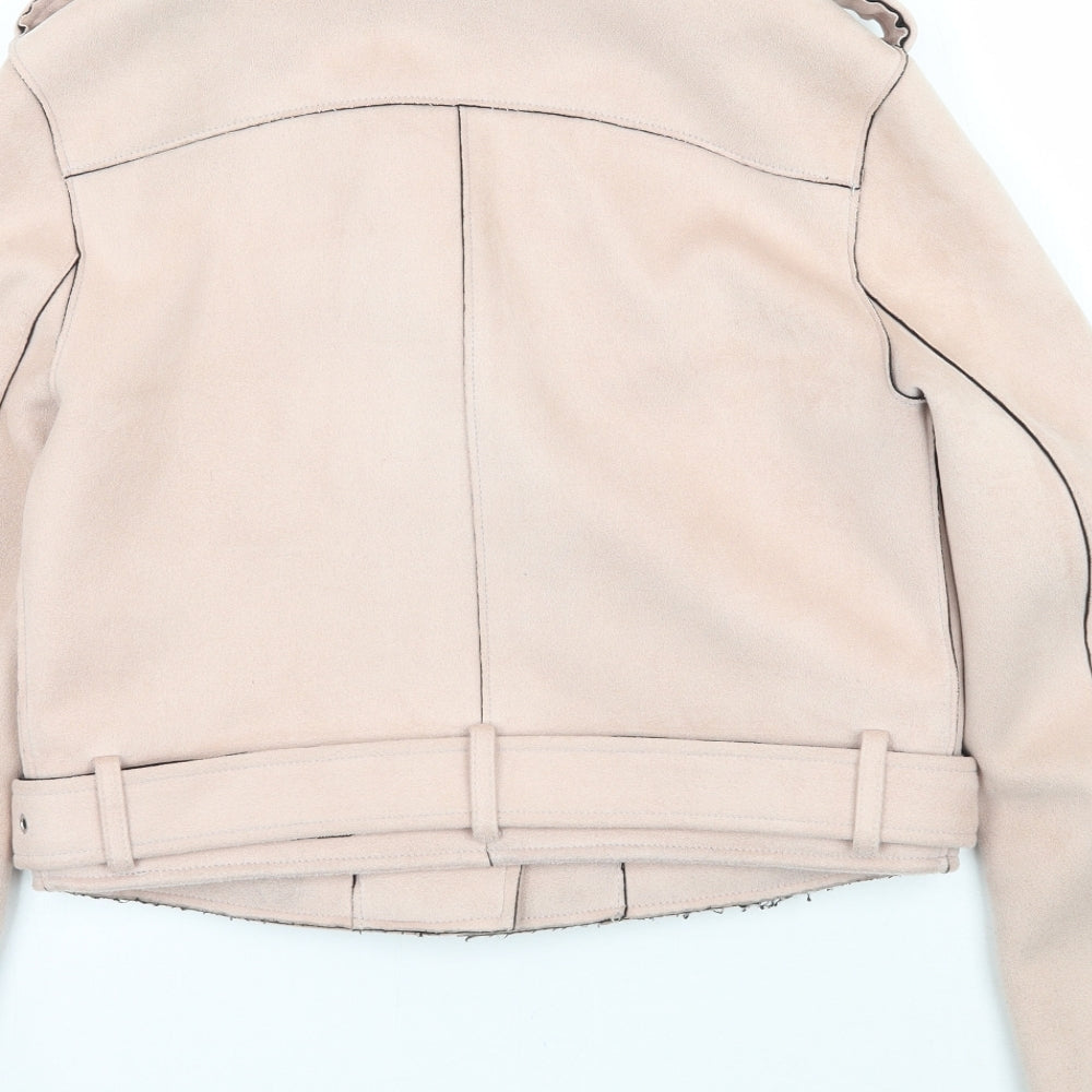 Zara Womens Pink   Jacket Coat Size S