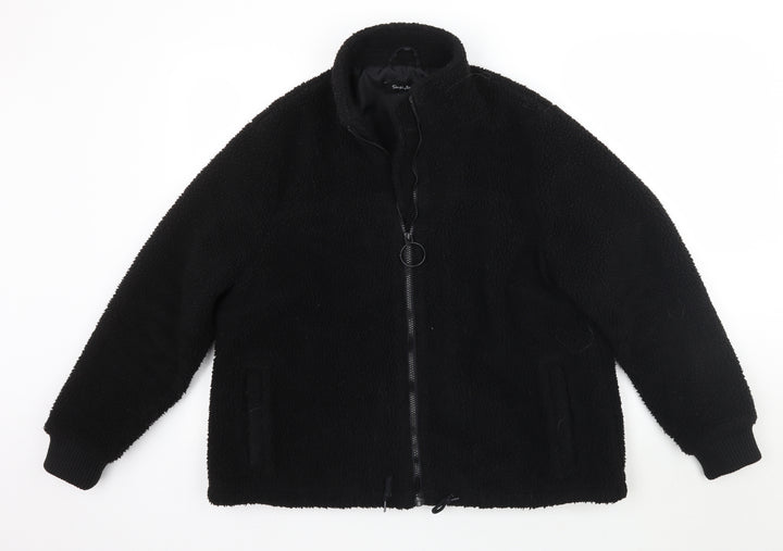 Simply Be Womens Black   Jacket Coat Size L