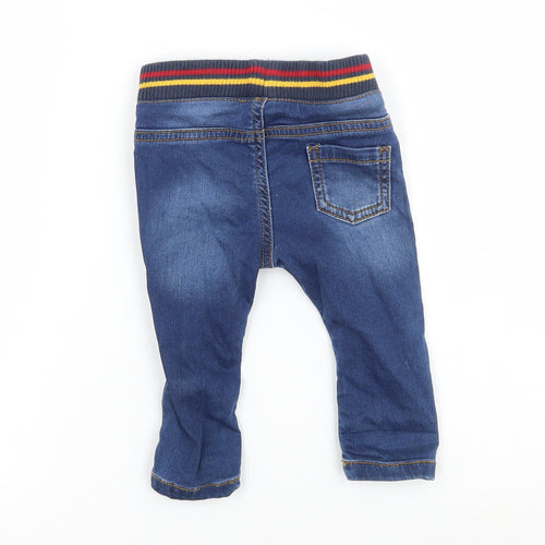 Nutmeg Boys Blue   Capri Jeans Size 3-6 Months
