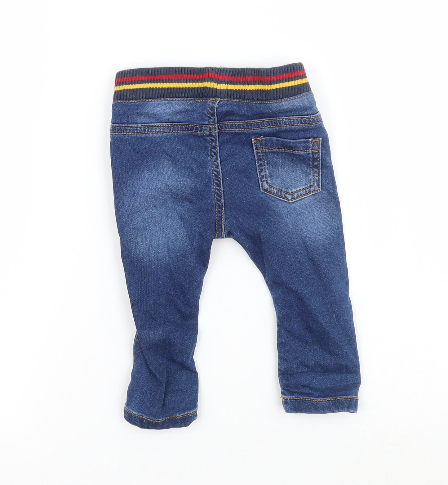 Nutmeg Boys Blue   Capri Jeans Size 3-6 Months