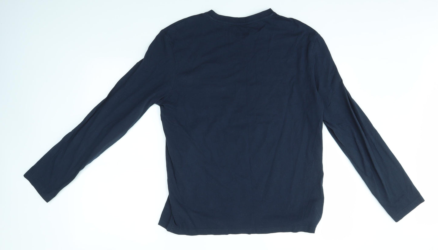 NEXT Mens Blue    T-Shirt Size M
