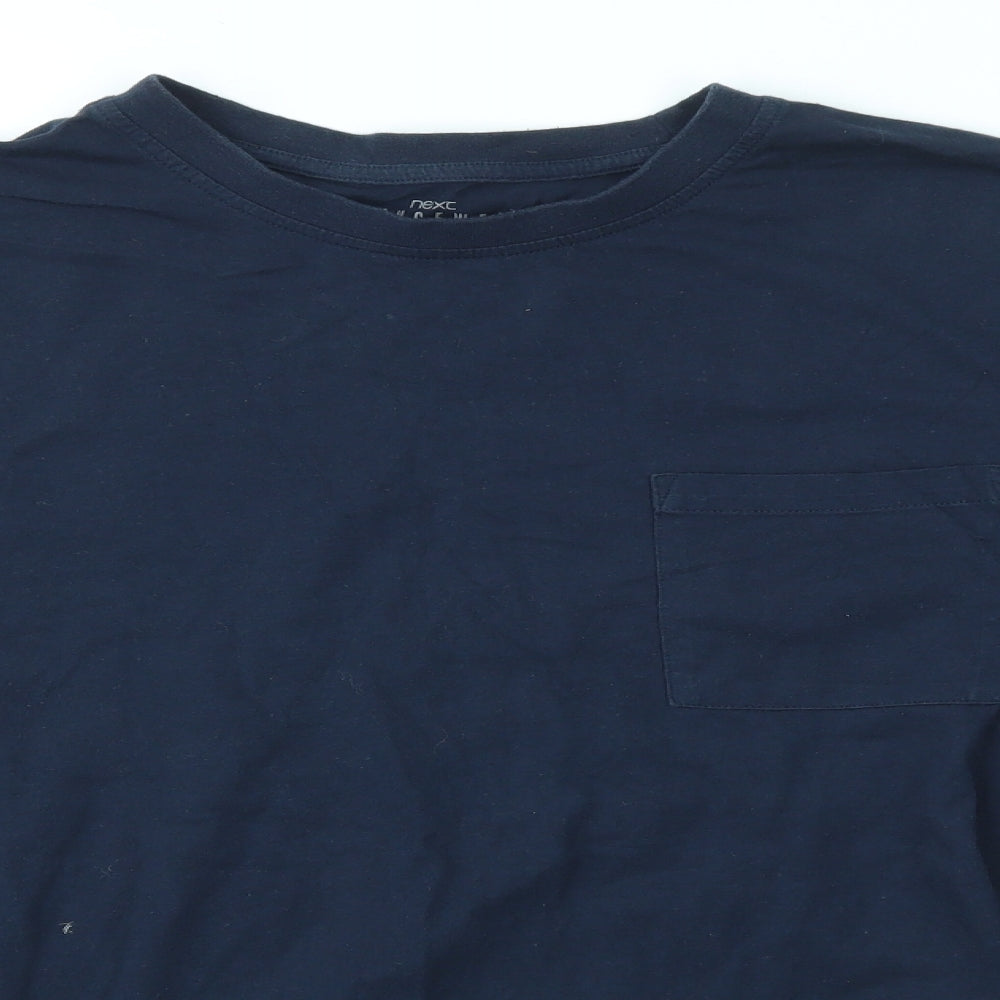 NEXT Mens Blue    T-Shirt Size M