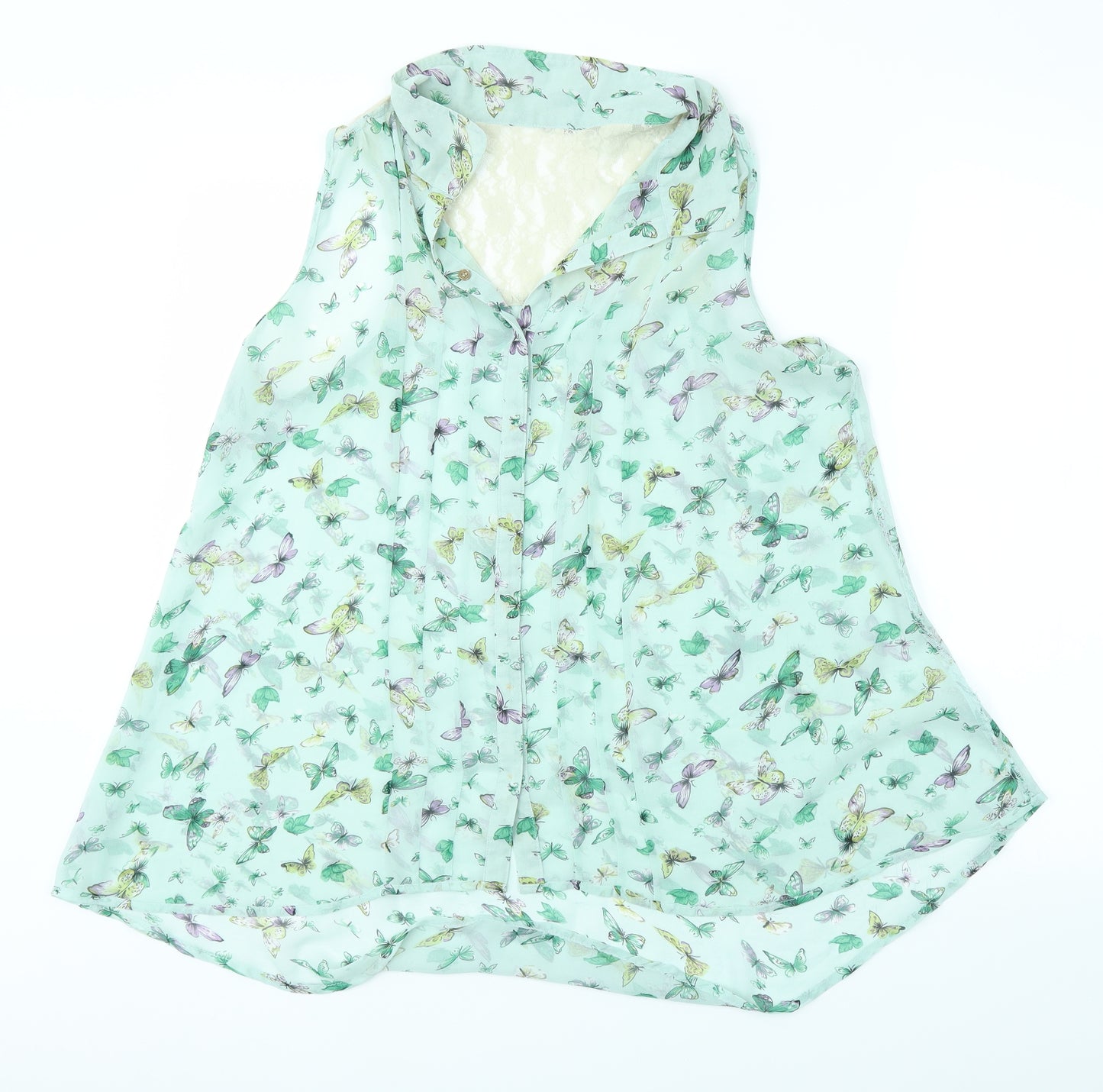 Preworn Womens Multicoloured Floral  Basic Blouse Size M