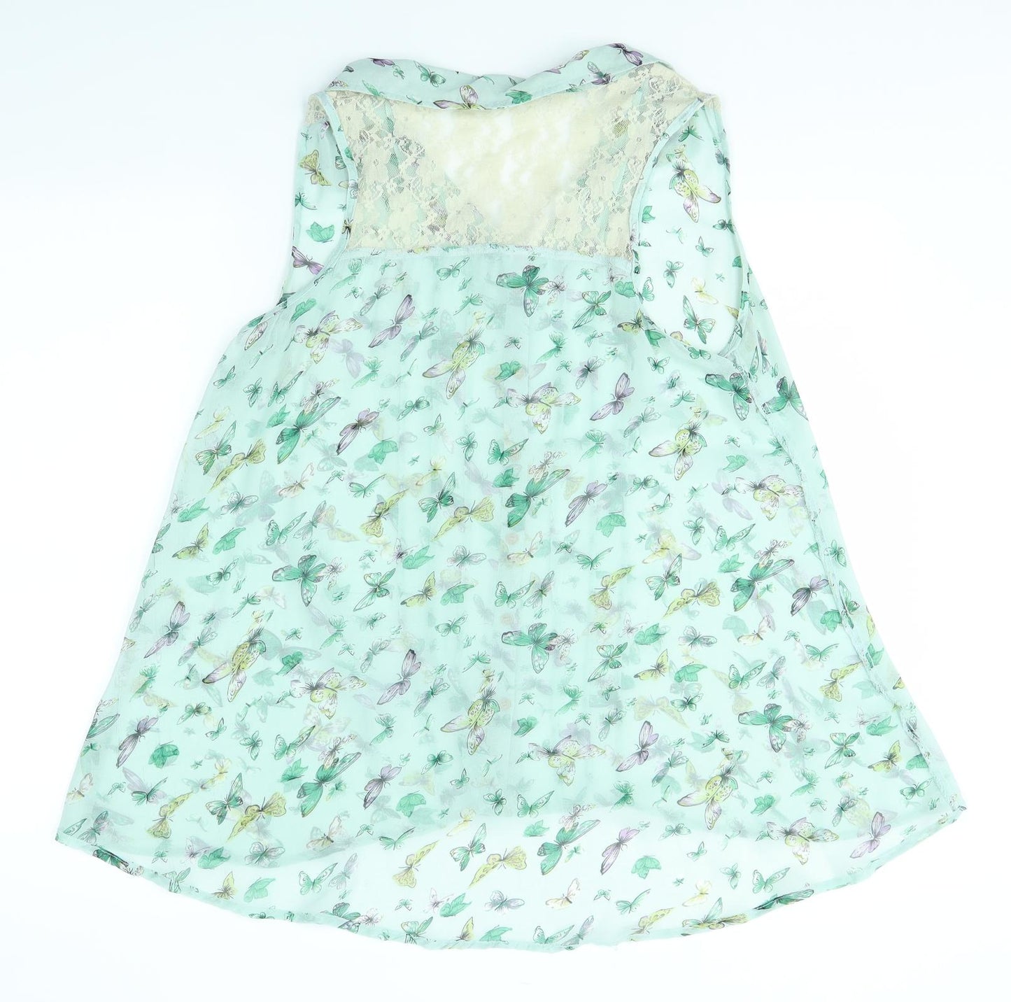 Preworn Womens Multicoloured Floral  Basic Blouse Size M