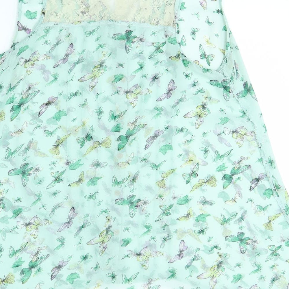 Preworn Womens Multicoloured Floral  Basic Blouse Size M