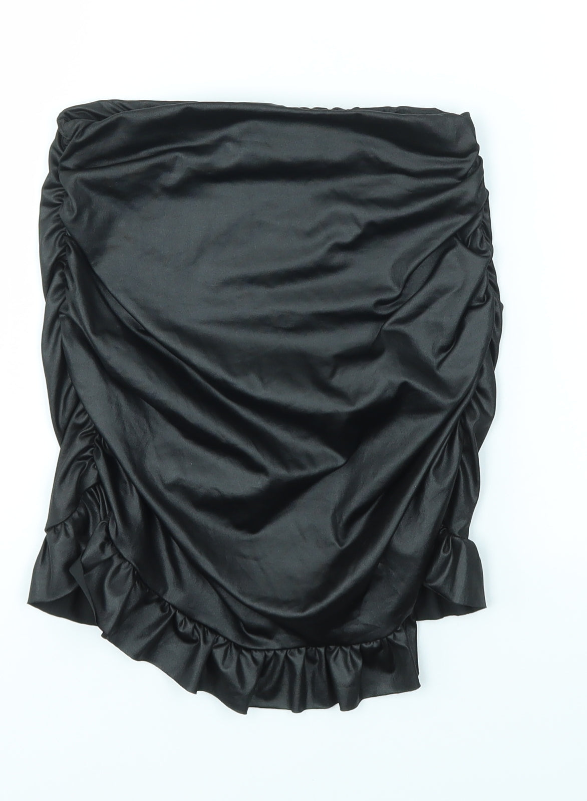 PRETTYLITTLETHING Womens Black   Mini Skirt Size 6
