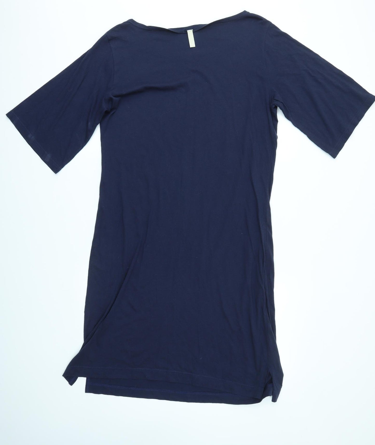 People Tree Womens Blue   T-Shirt Dress  Size 18