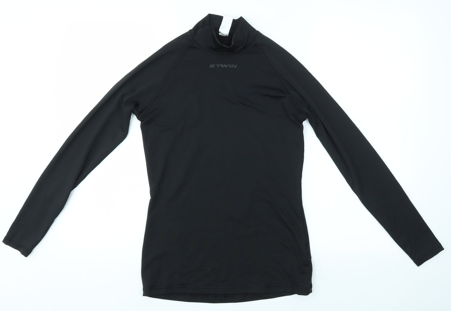 DECATHLON Womens Black   Basic T-Shirt Size M