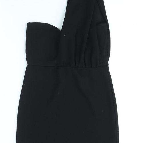 PRETTYLITTLETHING Womens Black   Bodycon  Size 6