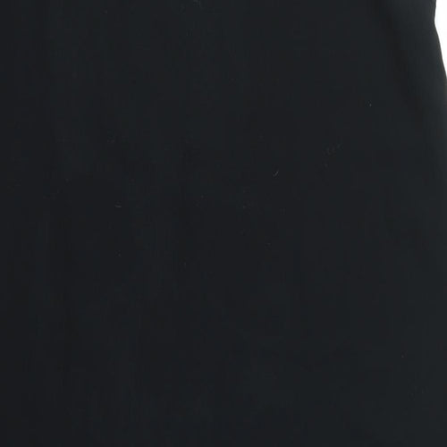 MISS MODA Womens Black   Basic Tank Size M  - SHEER