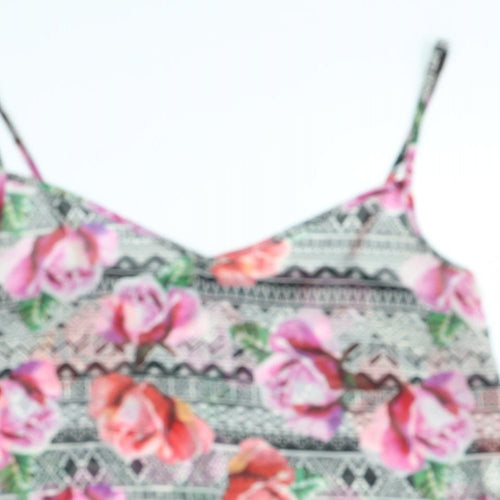 Primark Womens Multicoloured Floral  Camisole Tank Size 10