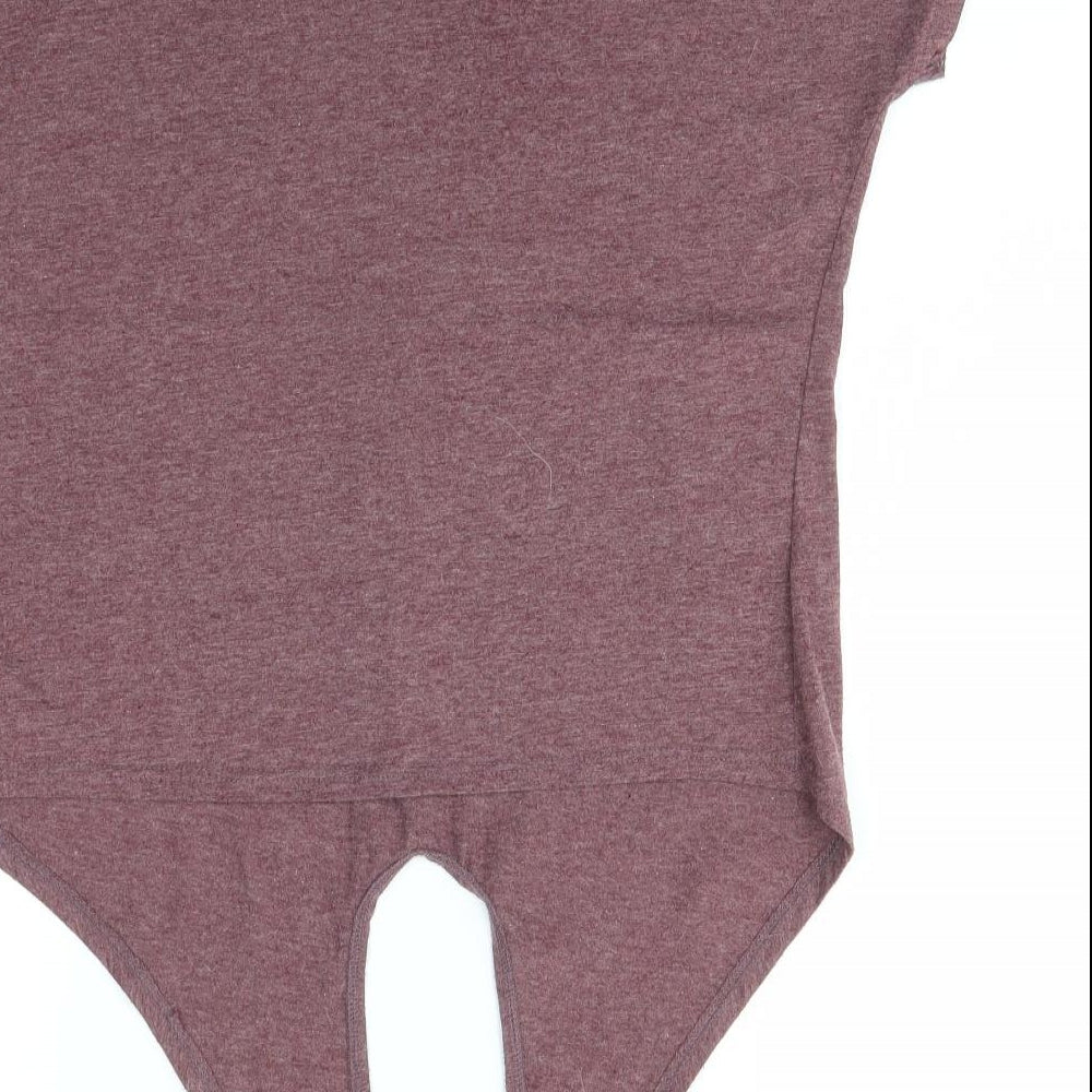 New Look Womens Purple   Basic T-Shirt Size 8