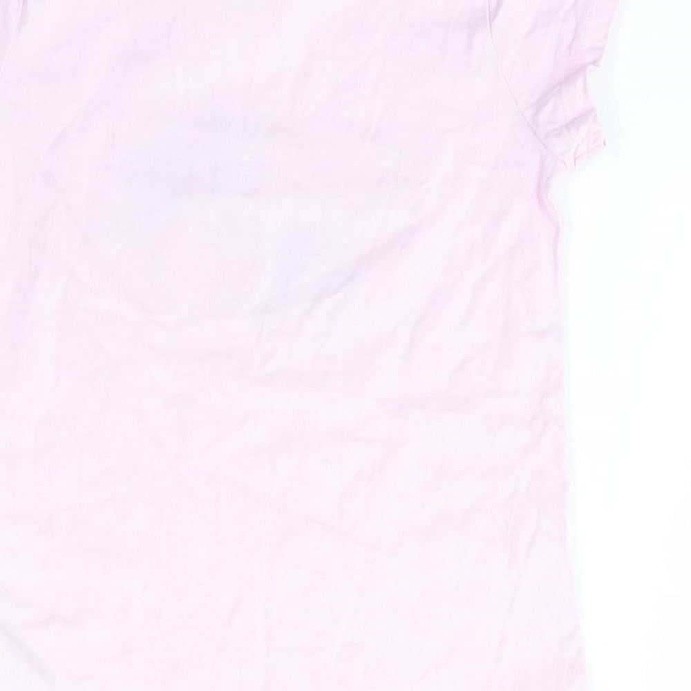 F&F Girls Pink   Basic T-Shirt Size 6-7 Years