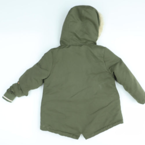 George Girls Green   Overcoat Coat Size 2-3 Years