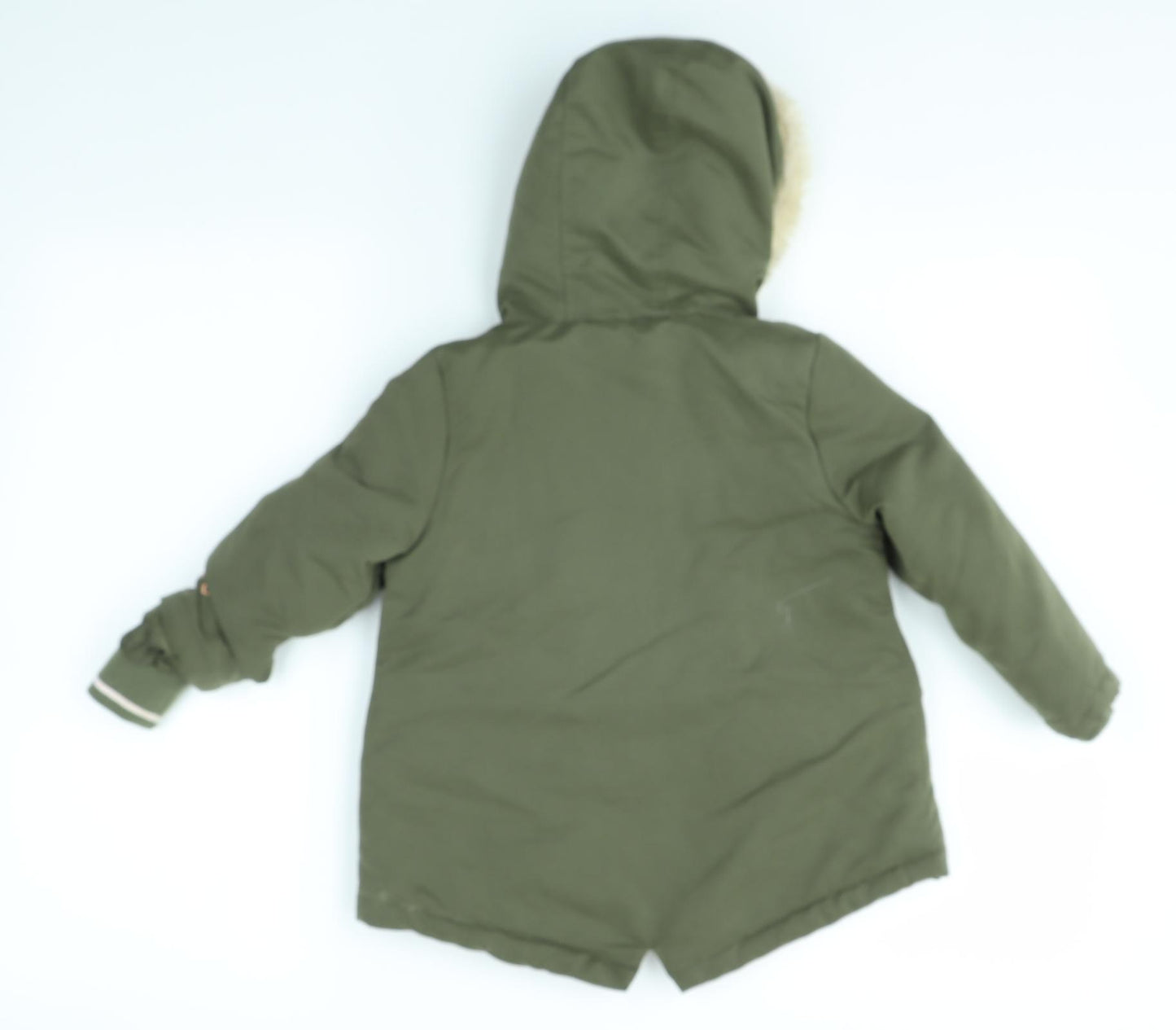 George Girls Green   Overcoat Coat Size 2-3 Years