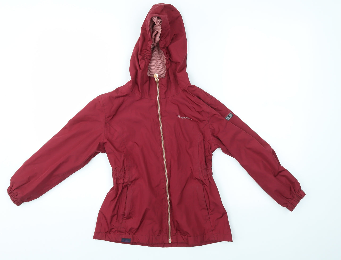 Regatta Girls Red   Rain Coat Coat Size 7-8 Years