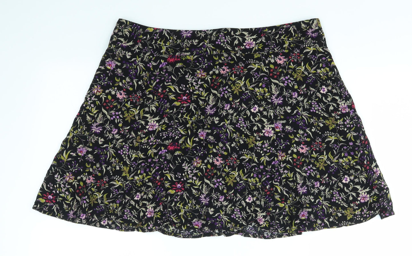NEXT Womens Multicoloured Floral  A-Line Skirt Size 14