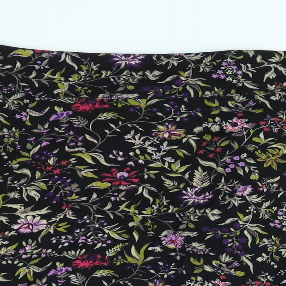NEXT Womens Multicoloured Floral  A-Line Skirt Size 14