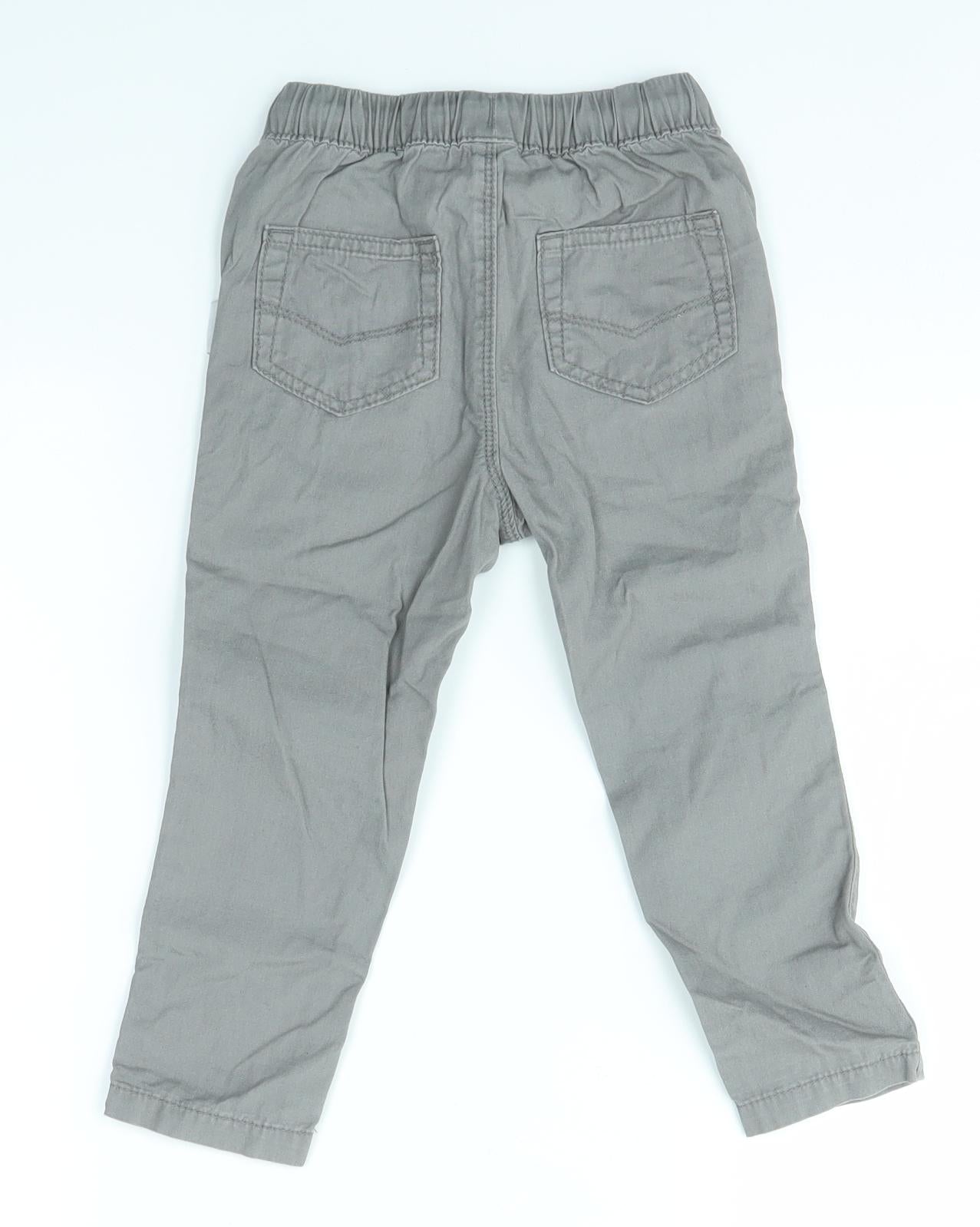 George Baby Grey   Jogger Trousers Size 18-24 Months