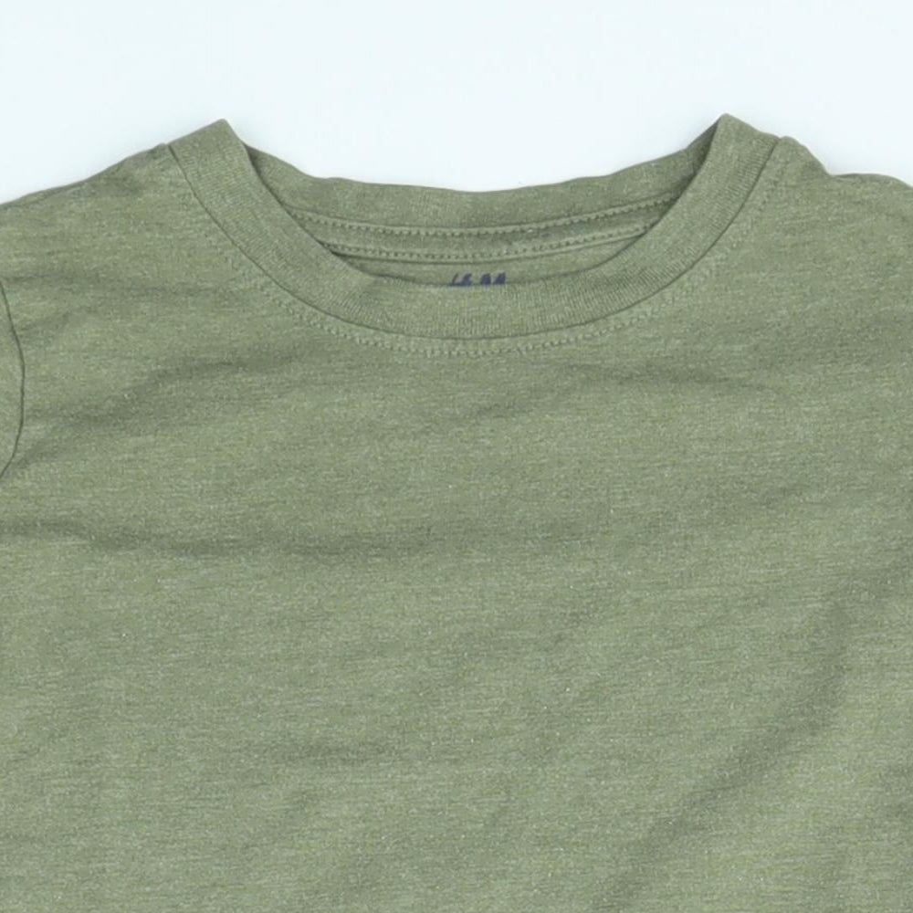 H&M Baby Green   Basic T-Shirt Size 18-24 Months