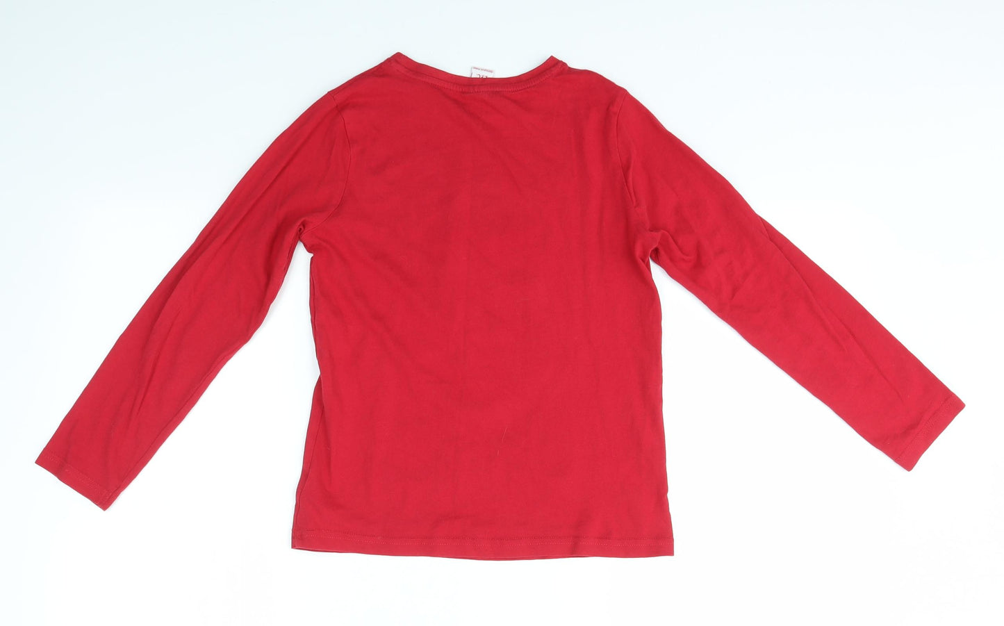 LIVERPOOL FOOTBALL CLUB Boys Red   Basic T-Shirt Size 9-10 Years