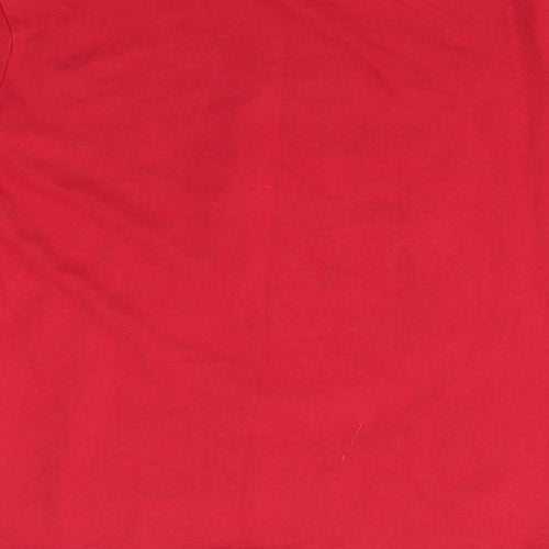 LIVERPOOL FOOTBALL CLUB Boys Red   Basic T-Shirt Size 9-10 Years