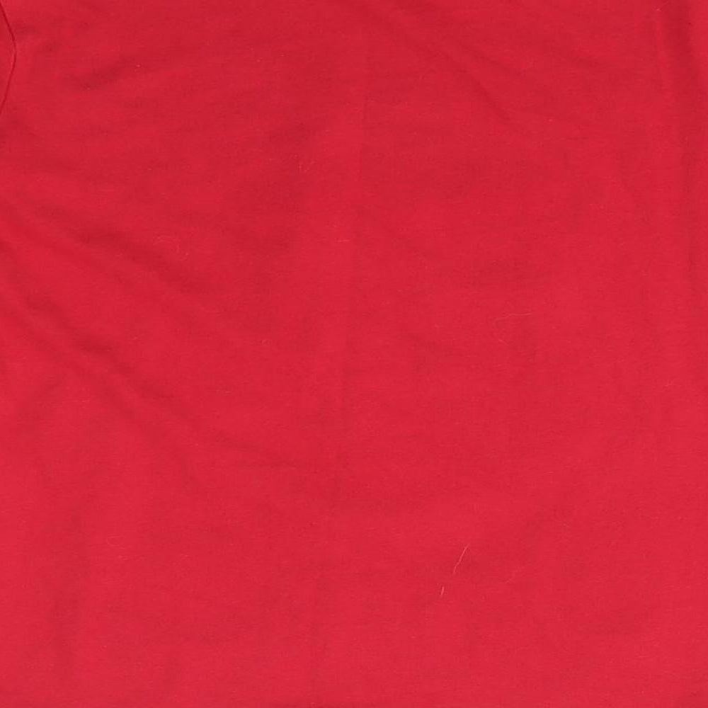 LIVERPOOL FOOTBALL CLUB Boys Red   Basic T-Shirt Size 9-10 Years