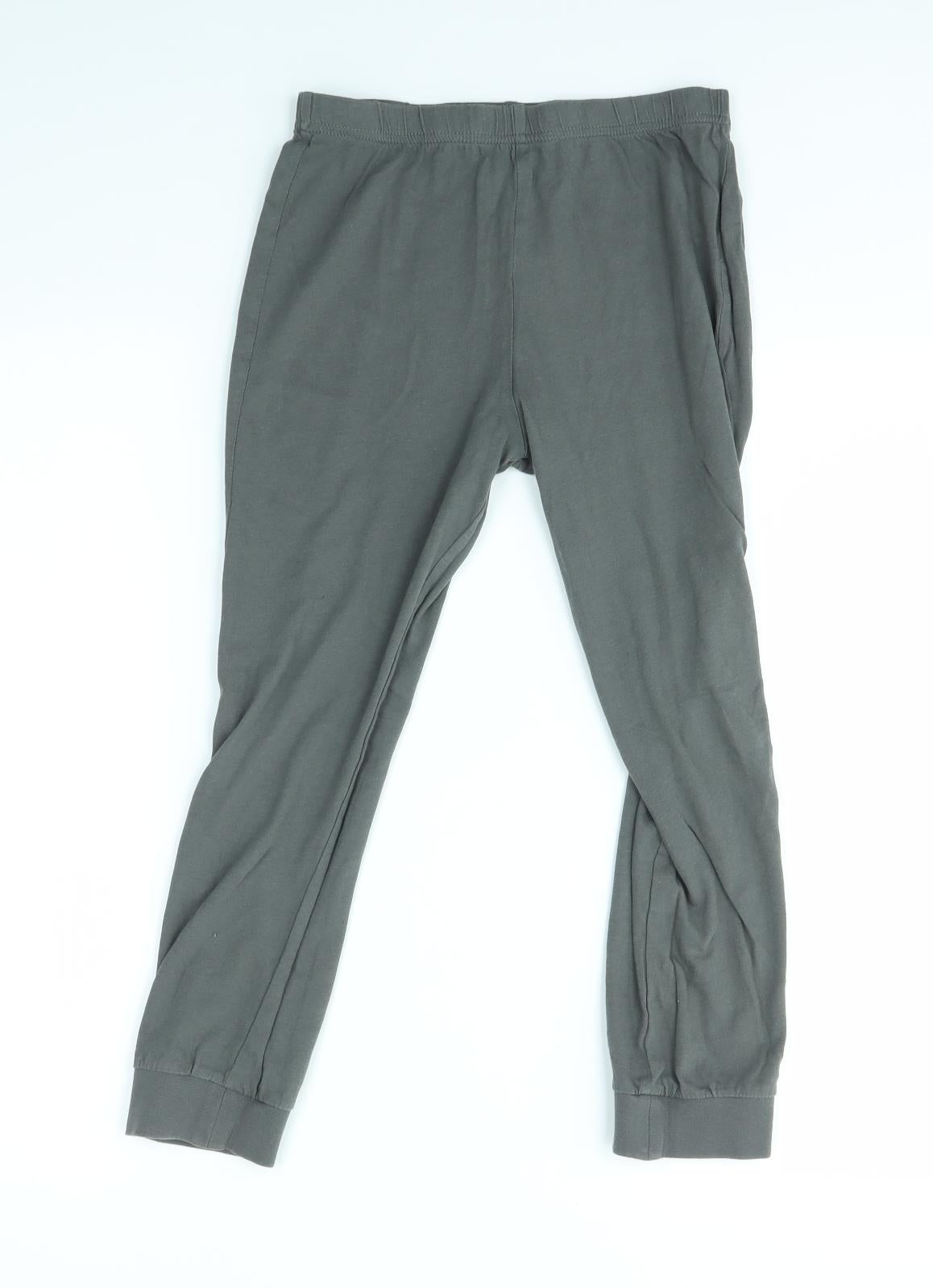 H&M Boys Grey    Pyjama Pants Size 9-10 Years
