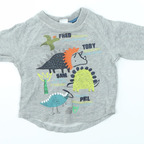 Mini Club Baby Grey   Pullover Jumper Size 18-24 Months